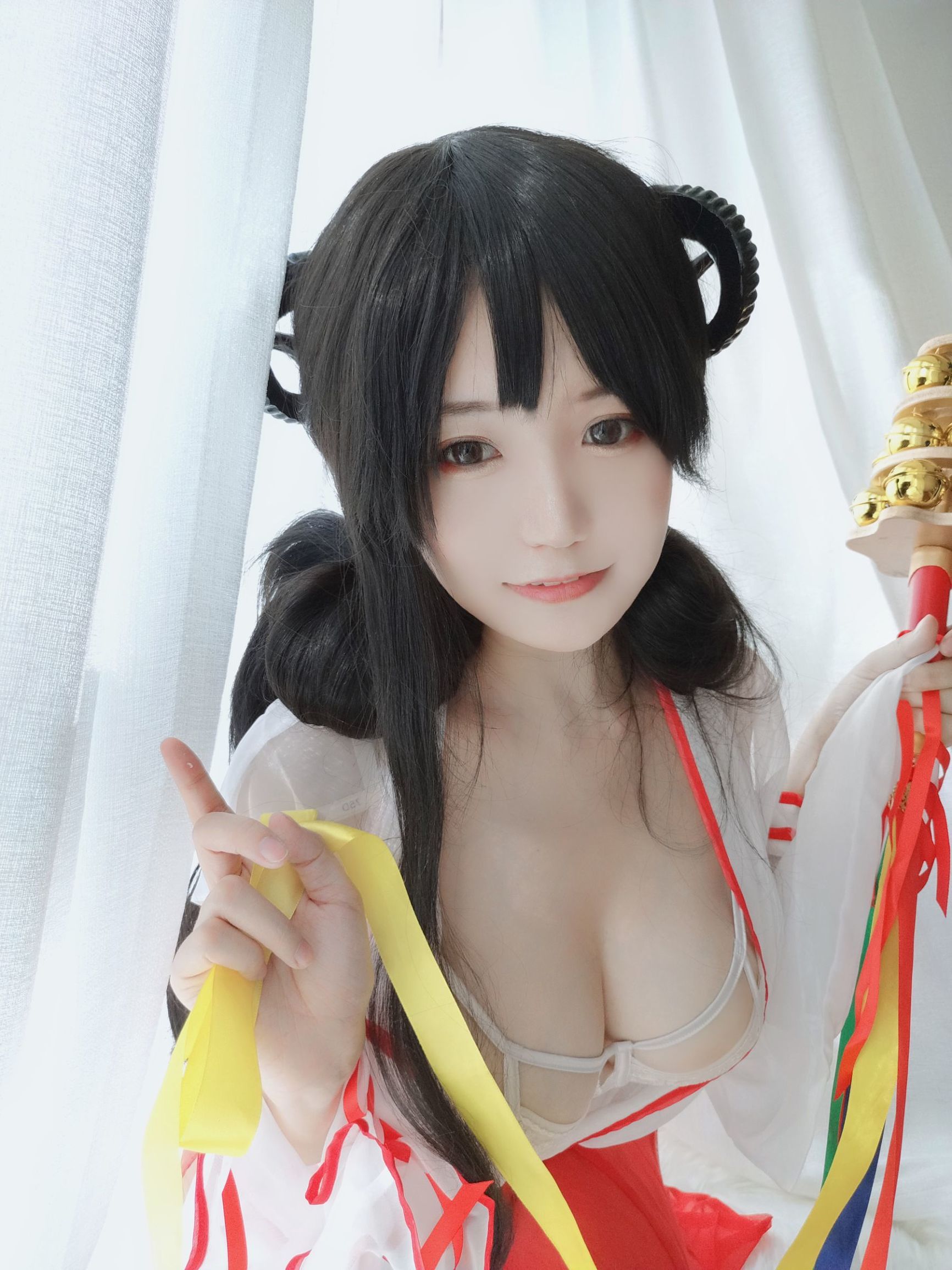 [网红COSER]动漫博主小仓千代w巫女插图8